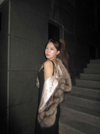 Slim back-string jumpsuit