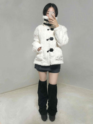 Chic Front Button Wrap Mini Skirt