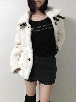 Chic Front Button Wrap Mini Skirt