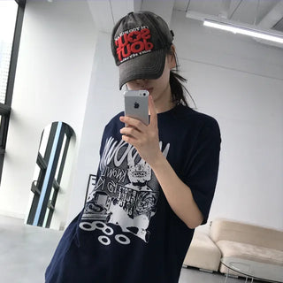 Marino Oversized Lettering Short Sleeve