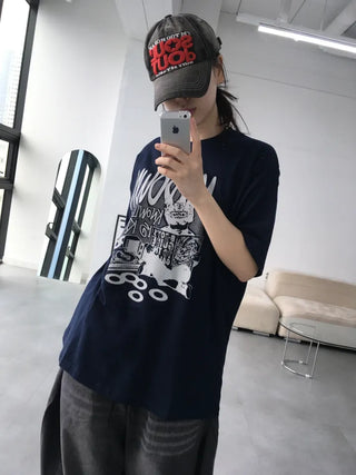 Marino Oversized Lettering Short Sleeve