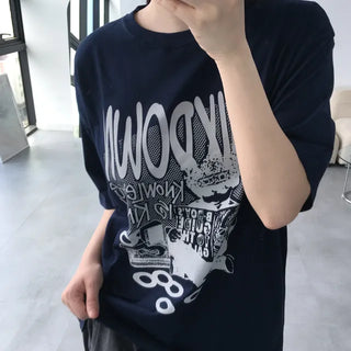 Marino Oversized Lettering Short Sleeve