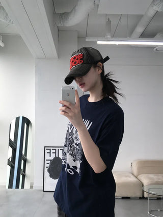 Marino Oversized Lettering Short Sleeve