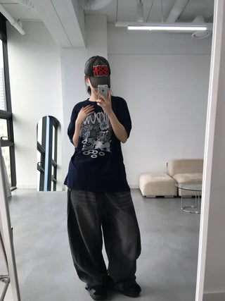 Marino Oversized Lettering Short Sleeve
