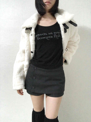 Lettering Graphic Round Neck Loose Fit Long Sleeve T-shirt
