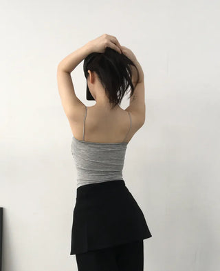 Jinuka Shirred Bra Top