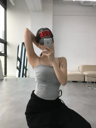 Jinuka Shirred Bra Top