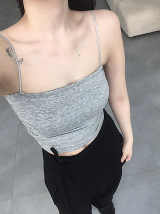 Jinuka Shirred Bra Top