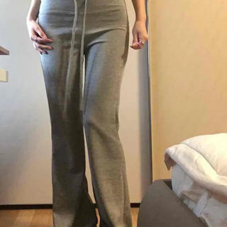 Cozy Washed Center Seam Flare Training Pants