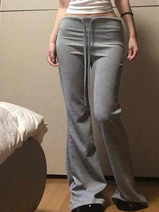 Cozy Washed Center Seam Flare Training Pants