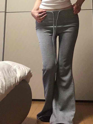 Cozy Washed Center Seam Flare Training Pants