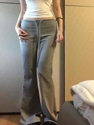 Cozy Washed Center Seam Flare Training Pants