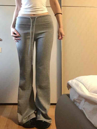 Cozy Washed Center Seam Flare Training Pants