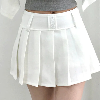 Cora High-Waisted Elastic Skirt