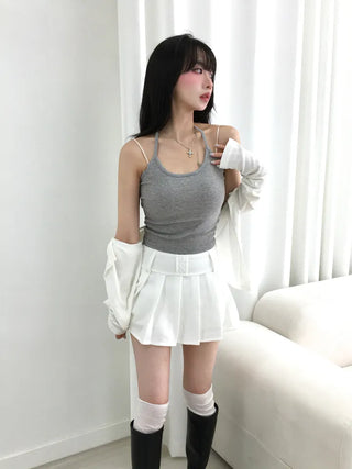 Cora High-Waisted Elastic Skirt