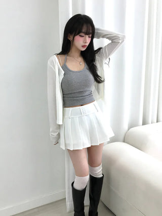 Cora High-Waisted Elastic Skirt