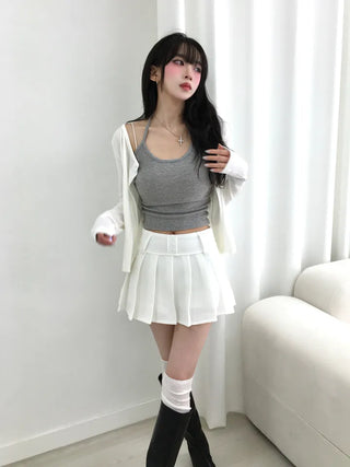 Cora High-Waisted Elastic Skirt