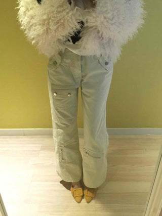 Street Stitch Cut Semi Bootcut Pants
