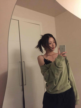 Scallop Feminine Crop Slim Knit Sleeveless