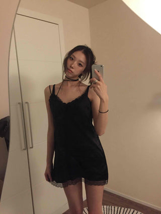 Scallop Feminine Crop Slim Knit Sleeveless