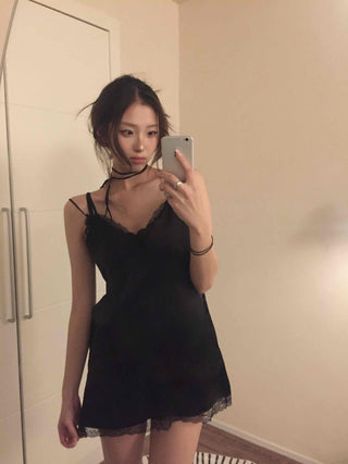 Scallop Feminine Crop Slim Knit Sleeveless