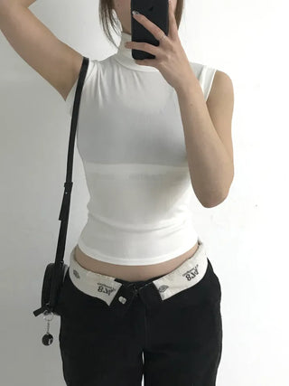 Soel Slim Fit Sleeveless Top