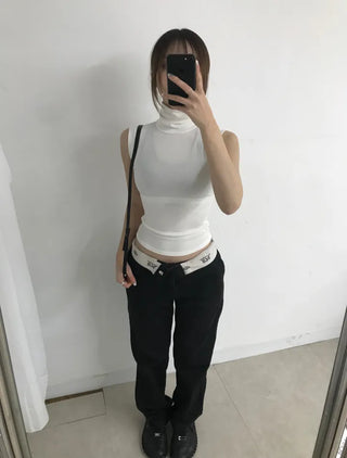 Soel Slim Fit Sleeveless Top