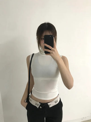 Soel Slim Fit Sleeveless Top