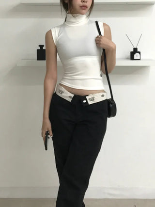 Soel Slim Fit Sleeveless Top