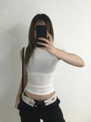 Soel Slim Fit Sleeveless Top