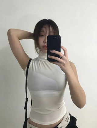 Soel Slim Fit Sleeveless Top