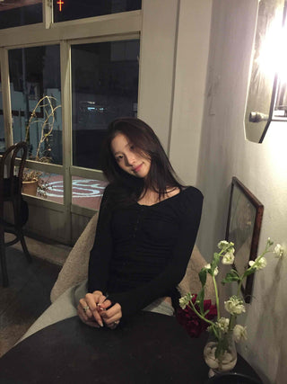 Sexy V-neck Button Slim Fit Crop Cardigan