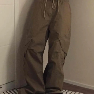 Utility Multi-Flap Drawstring Cargo Pants