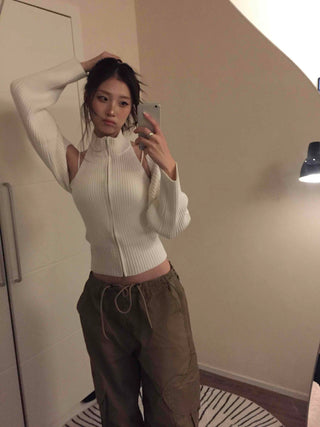 Utility Multi-Flap Drawstring Cargo Pants