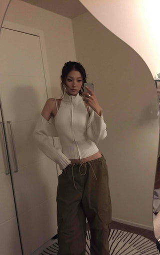 Utility Multi-Flap Drawstring Cargo Pants