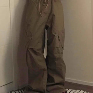 Utility Multi-Flap Drawstring Cargo Pants