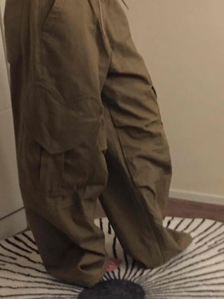 Utility Multi-Flap Drawstring Cargo Pants