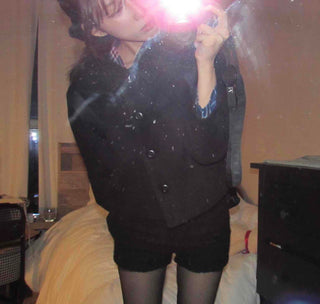 Leggings-fit Spandex Tights Mini Shorts