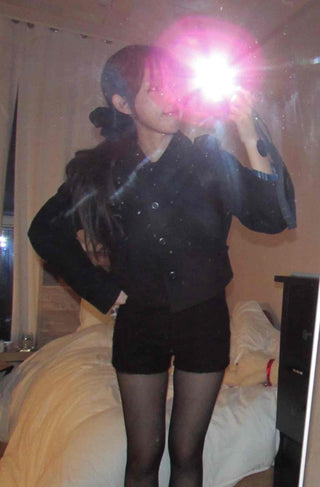 Leggings-fit Spandex Tights Mini Shorts