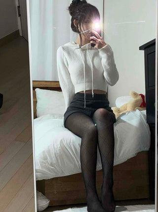 Ribbed Minimal Sporty Knit Elastic Waist Shorts