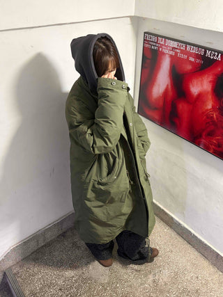 Campus Heavy Down Cocoon Fit Padded Jacket