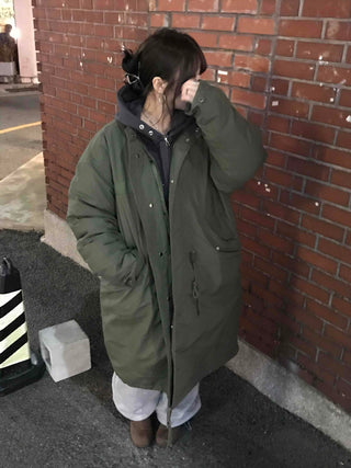Campus Heavy Down Cocoon Fit Padded Jacket