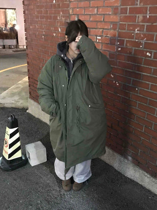Campus Heavy Down Cocoon Fit Padded Jacket