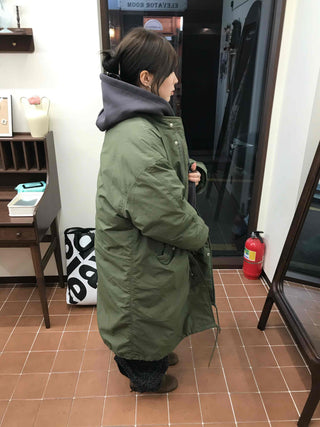 Campus Heavy Down Cocoon Fit Padded Jacket