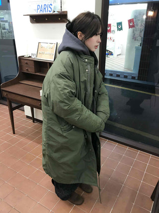 Campus Heavy Down Cocoon Fit Padded Jacket