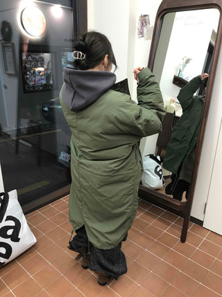 Campus Heavy Down Cocoon Fit Padded Jacket