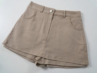 Uni Cotton A-line Short Mini Skirt
