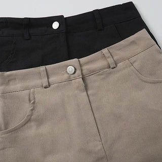 Uni Cotton A-line Short Mini Skirt
