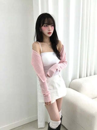Nor Top Side Shirring Strap Sleeveless