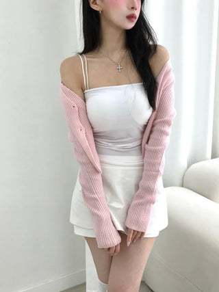 Nor Top Side Shirring Strap Sleeveless